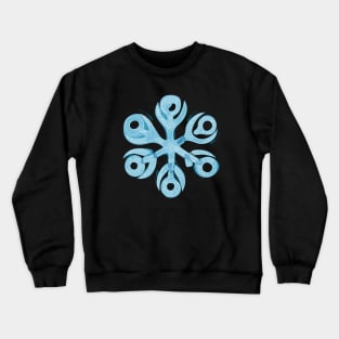 Snowflakes design Crewneck Sweatshirt